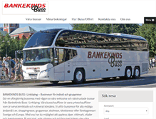 Tablet Screenshot of bankekindsbuss.se